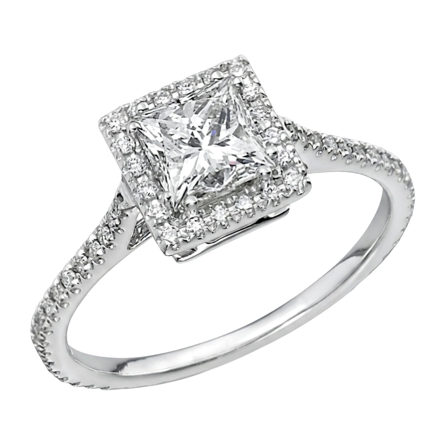 Princess Radiance Halo Ring