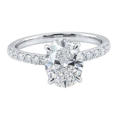 Ethereal Oval Brilliance Solitaire Ring